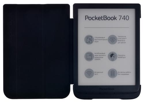 Аксессуар Чехол для PocketBook 740 Grey PBC-740-DGST-RU. Фото 2 в описании