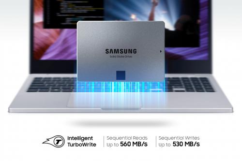 Твердотельный накопитель Samsung SSD 870 QVO 2Tb MZ-77Q2T0BW. Фото 2 в описании
