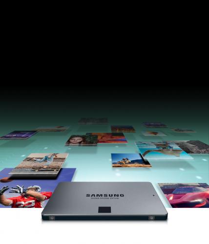 Твердотельный накопитель Samsung SSD 870 QVO 2Tb MZ-77Q2T0BW. Фото 1 в описании