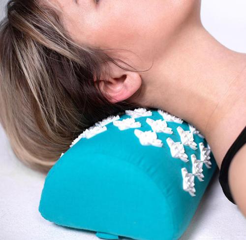Подушка Smart Textile Smart Massage Light 39x15x10.5cm Turquoise ST4342. Фото 1 в описании