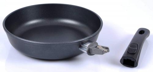 Сковорода Нева-металл 24cm 6024. Фото 3 в описании