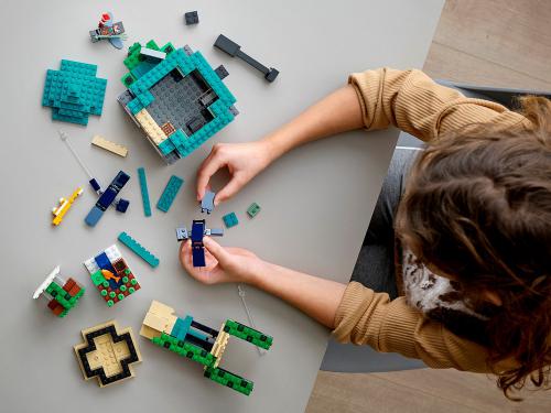 Конструктор Lego Minecraft Небесная башня 565 дет. 21173. Фото 7 в описании