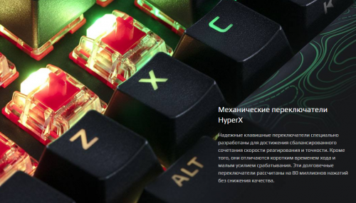 Клавиатура HyperX Alloy Origins 60 Black HKBO1S-RB-RU/G. Фото 5 в описании