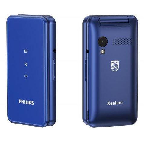 Сотовый телефон Philips Xenium E2601 Blue. Фото 2 в описании