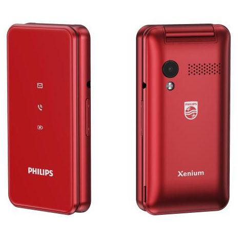 Сотовый телефон Philips Xenium E2601 Red. Фото 2 в описании