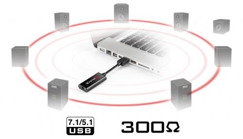 Звуковая карта Creative USB Sound BlasterX G1 70SB171000000. Фото 2 в описании