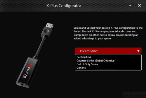 Звуковая карта Creative USB Sound BlasterX G1 70SB171000000. Фото 7 в описании