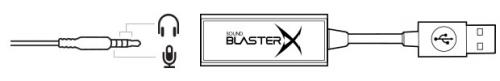 Звуковая карта Creative USB Sound BlasterX G1 70SB171000000. Фото 8 в описании