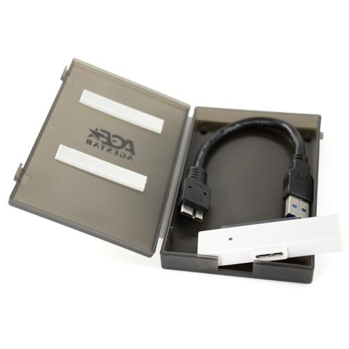 Внешний корпус для HDD AgeStar 3UBCP1-6G USB3.0 SATA Black. Фото 2 в описании