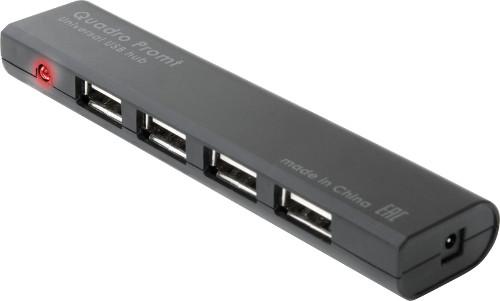 Хаб USB Defender Quadro Promt USB 4-ports 83200. Фото 1 в описании