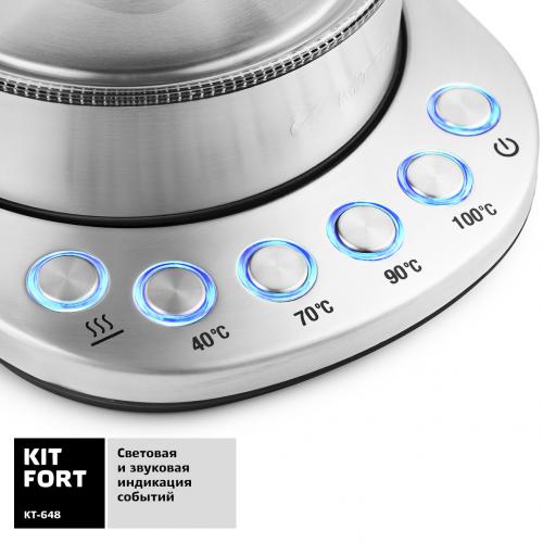 Чайник Kitfort KT-648. Фото 3 в описании