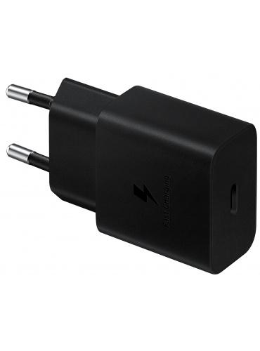 Зарядное устройство Samsung EP-T1510 1xUSB Type-C + Cable USB Type-C Black EP-T1510XBEGRU. Фото 3 в описании