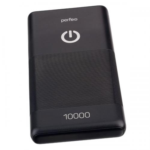 Внешний аккумулятор Perfeo Powerbank 10000mAh Black PF_B4296. Фото 2 в описании
