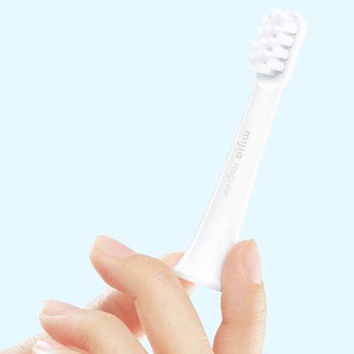 Сменные насадки Xiaomi MiJia Sonic Electric Toothbrush T100 White MBS302 (3шт). Фото 4 в описании