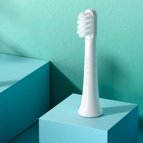Сменные насадки Xiaomi MiJia Sonic Electric Toothbrush T100 White MBS302 (3шт). Фото 3 в описании
