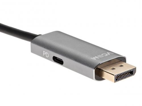 Аксессуар Vcom USB Type-C - DisplayPort CU480MCPD-1.8M. Фото 2 в описании