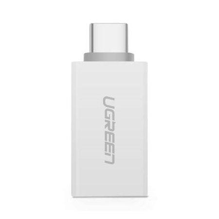 Аксессуар Ugreen US173 USB-C - USB-A 3.0 Female White 30155. Фото 4 в описании