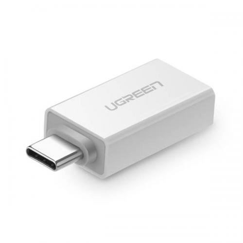 Аксессуар Ugreen US173 USB-C - USB-A 3.0 Female White 30155. Фото 6 в описании