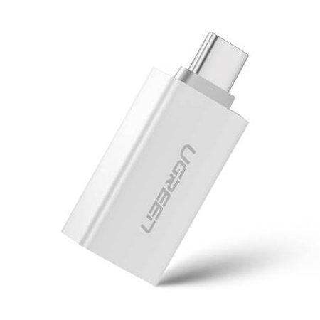 Аксессуар Ugreen US173 USB-C - USB-A 3.0 Female White 30155. Фото 3 в описании