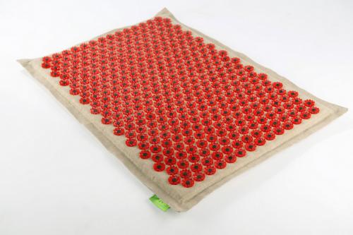 Аппликатор Тибетский аппликатор Кузнецова на мягкой подложке большой для чувствительной кожи магнитный Red. Фото 2 в описании