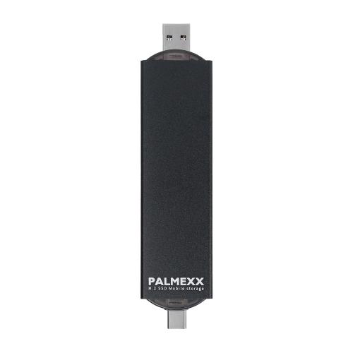 Корпус Palmexx SSD M.2 M-key USB/USBC 3.0 PX/SSDB-M2M-USBC. Фото 2 в описании