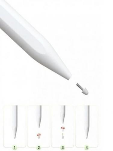 Стилус Wiwu для APPLE iPad Pencil Pro White 6973218930794. Фото 4 в описании