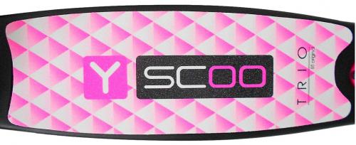 Самокат Y-Scoo Trio Maxi 120 Pink. Фото 5 в описании