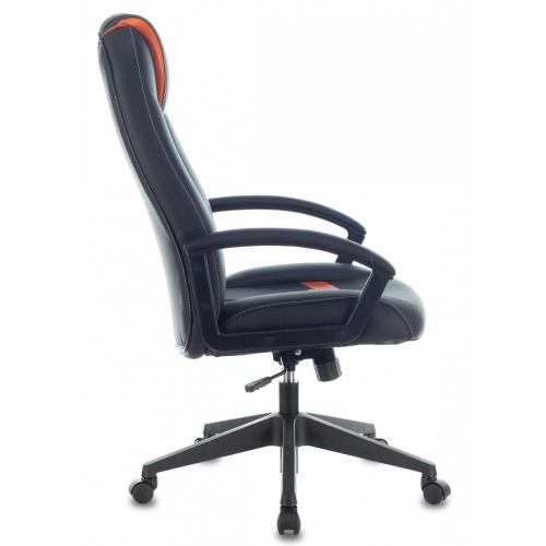 Компьютерное кресло Zombie 8 Black-Orange. Фото 2 в описании