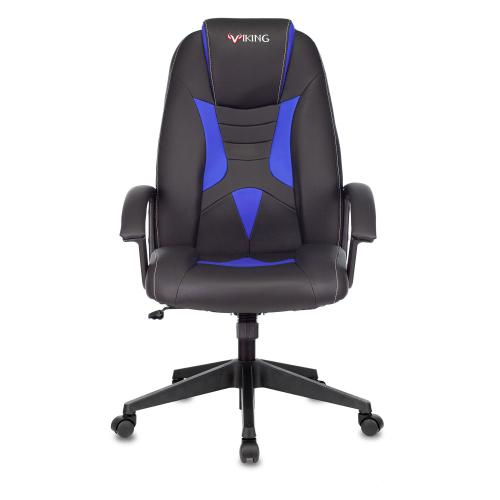 Компьютерное кресло Zombie 8 Black-Blue. Фото 1 в описании