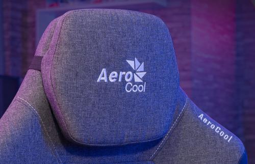 Компьютерное кресло AeroCool Crown AeroWeave Ash Black 4711099471256. Фото 1 в описании