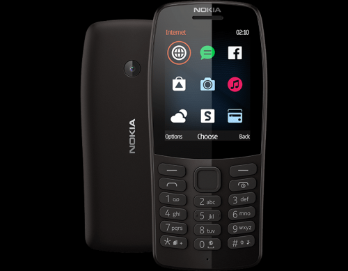 Сотовый телефон Nokia 210 Black. Фото 2 в описании