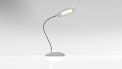 Настольная лампа Ritmix LED-410C White. Фото 3 в описании