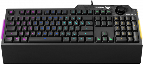 Клавиатура ASUS TUF Gaming K1 90MP01X0-BKRA00. Фото 3 в описании