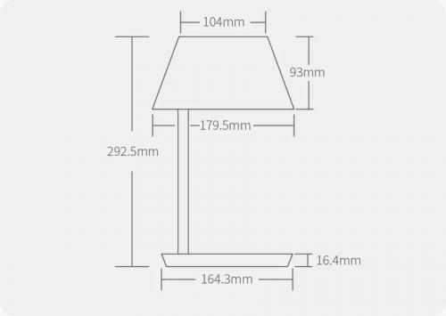 Настольная лампа Xiaomi Yeelight LED Desk Lamp Pro YLCT03YL. Фото 12 в описании