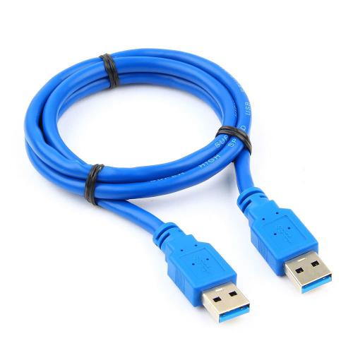 Аксессуар Gembird Cablexpert Pro USB3.0 AM/AM 1.0m Blue CCP-USB3-AMAM-1M. Фото 1 в описании