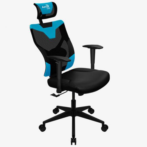 Компьютерное кресло AeroCool Guardian Ice Blue. Фото 18 в описании