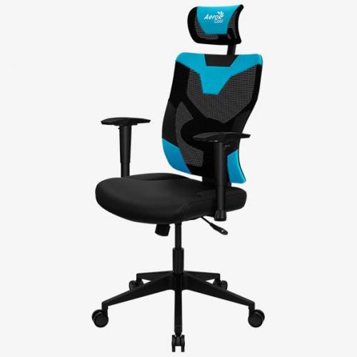 Компьютерное кресло AeroCool Guardian Ice Blue. Фото 17 в описании