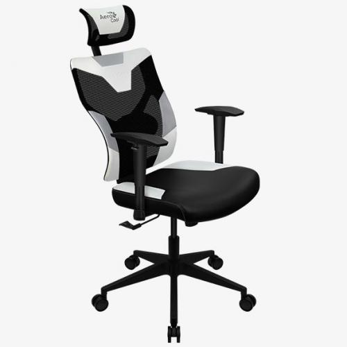 Компьютерное кресло AeroCool Guardian Azure White. Фото 18 в описании